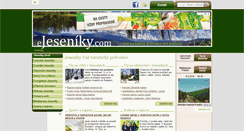 Desktop Screenshot of ejeseniky.com