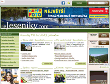 Tablet Screenshot of ejeseniky.com